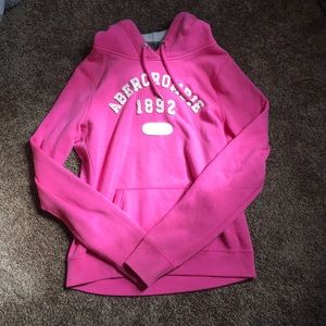 pink abercrombie sweatshirt